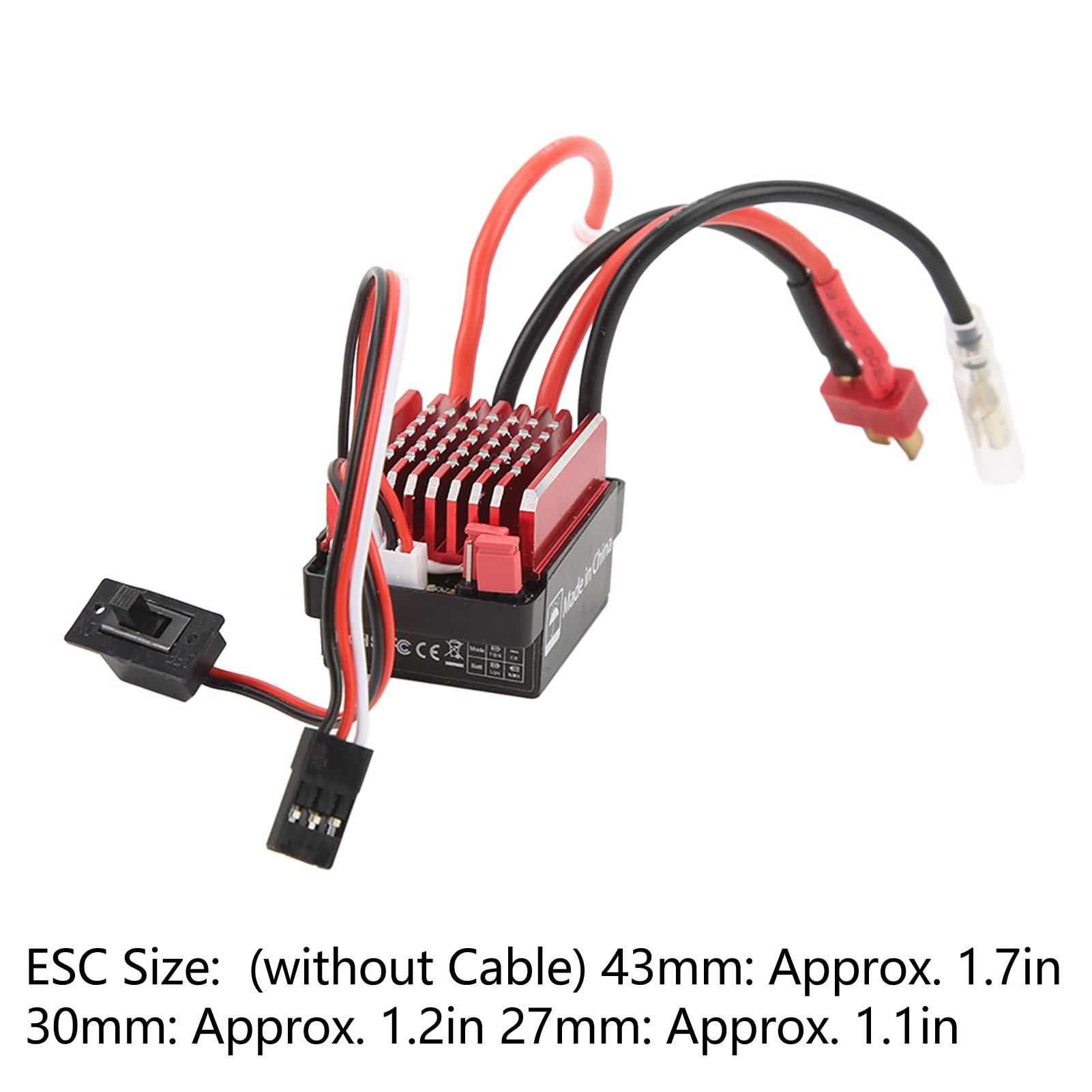 Regolatore Di Velocità Spazzolato ESC RC – Avanti/Retro, Nuovo