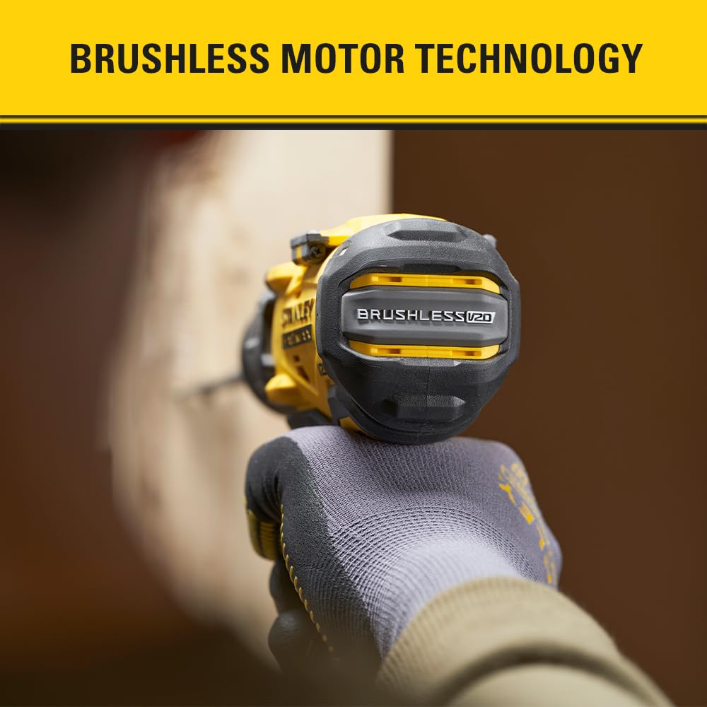 STANLEY FATMAX Trapano avvitatore a batteria senza spazzole 18V V20 SFMCD725B-XJ