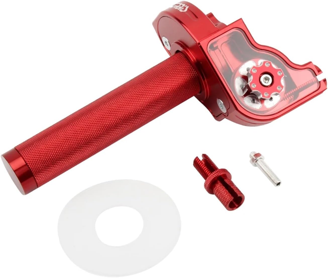 22mm 7/8'' Universal Motorcycle Aluminum Throttle Twist Grips Handle Off-Road Bike ATV Pit 50cc 125cc 150cc 250cc