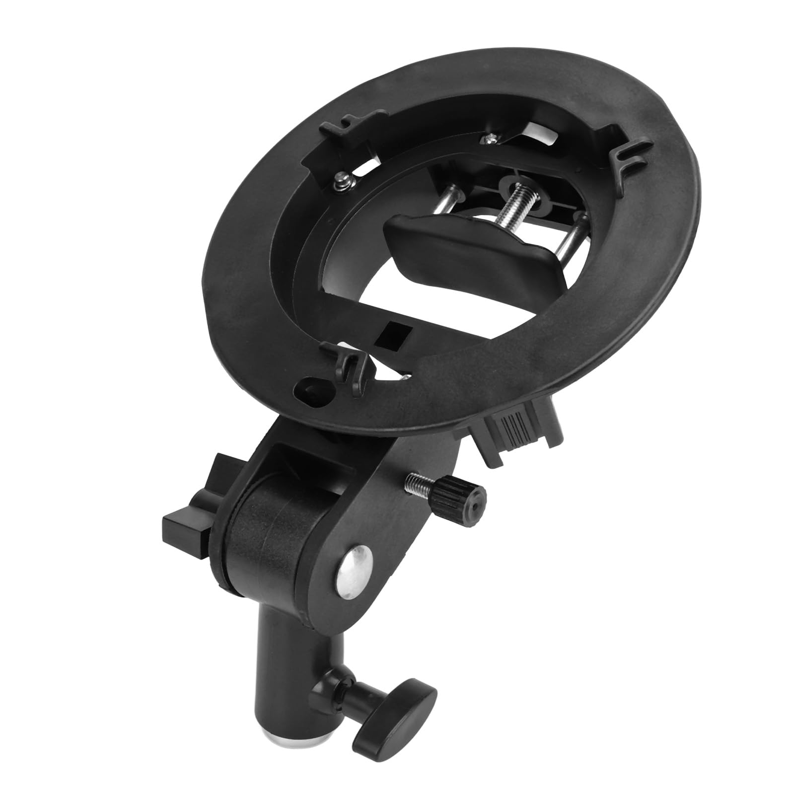 S Type Bracket Beautiful Appearance Black S Type Bracket for Bowens Bracket Lightweight for Softbox