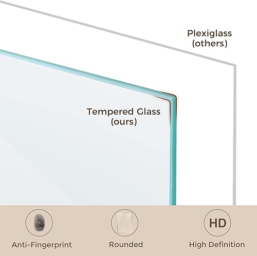 Miniatura 6 de Marco de fotos de madera de roble macizo de 10 x 20 pulgadas, para múltiples fotos de 5 x 7 pulgadas o de 10 x 20 pulgadas sin paspartú, marco de