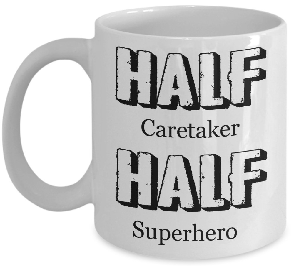 Shaniztoons White Caretaker Novelty Gift Mug