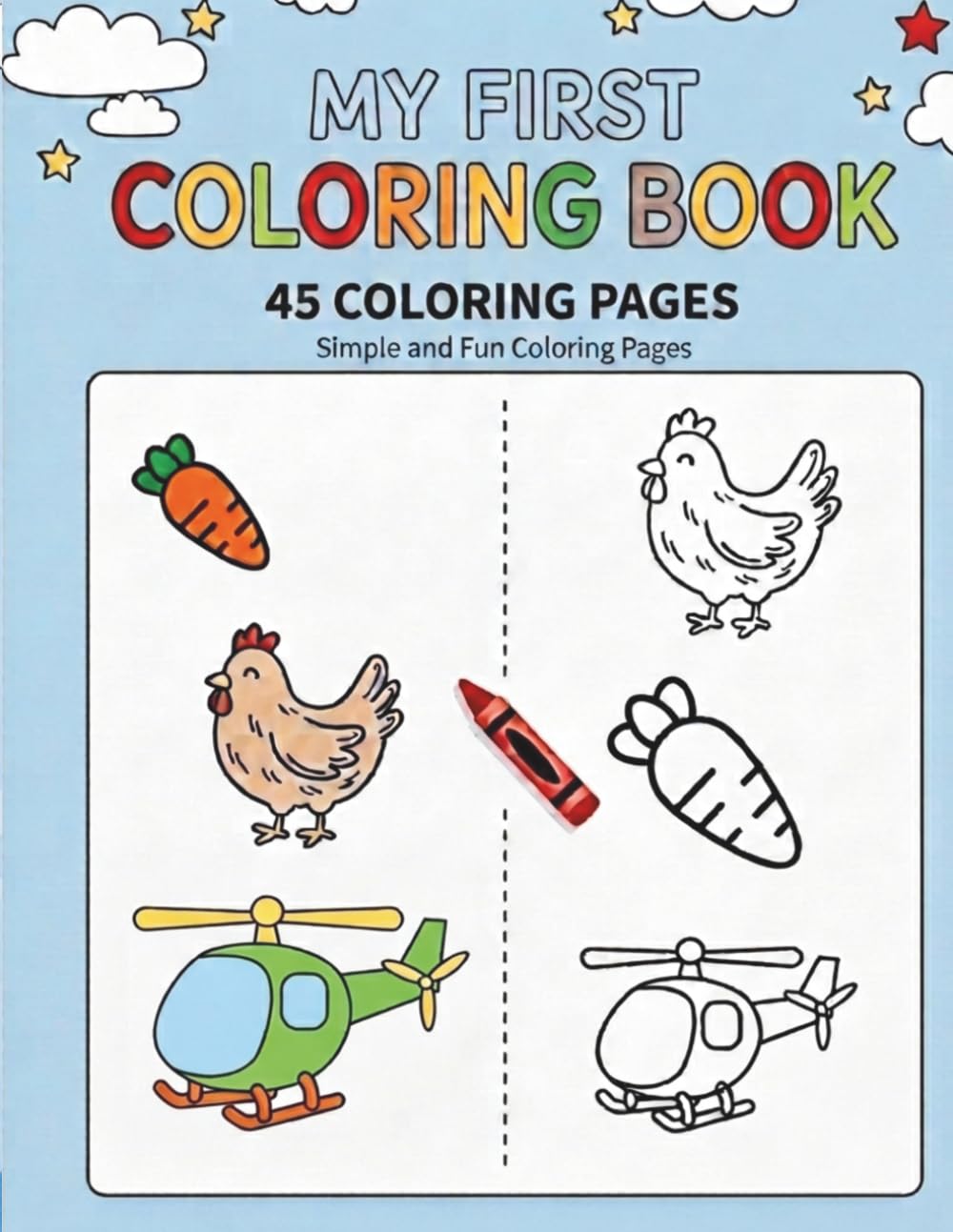 My First Coloring Book