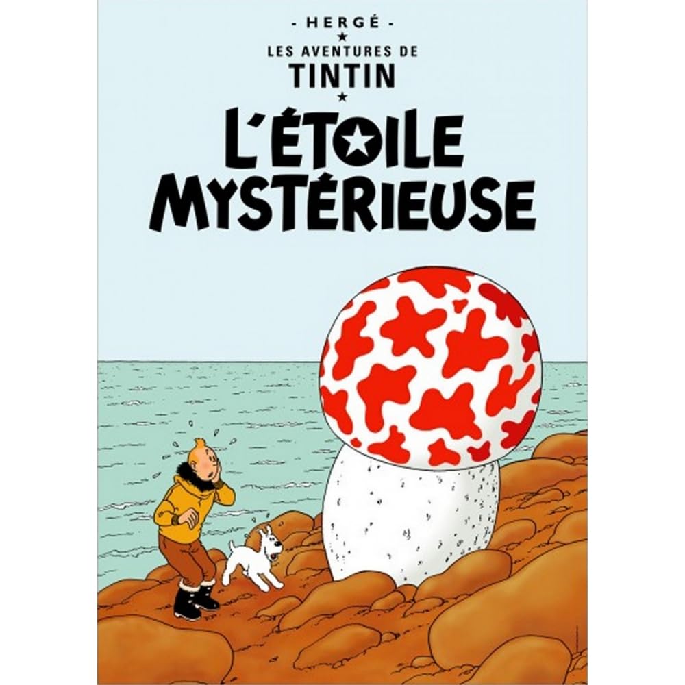 Moulinsart Tintin Poster - L'Etoile Mysterieuse