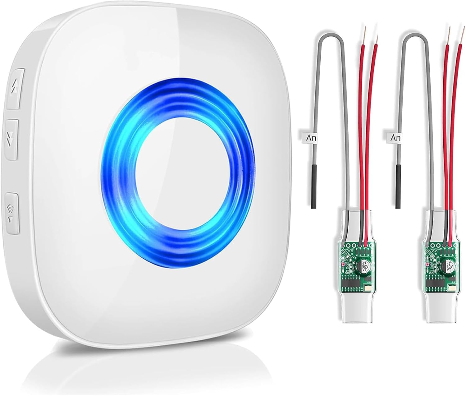 Doorbell Extender To Use With Existing Wired Doorbell with 2 Extender+1