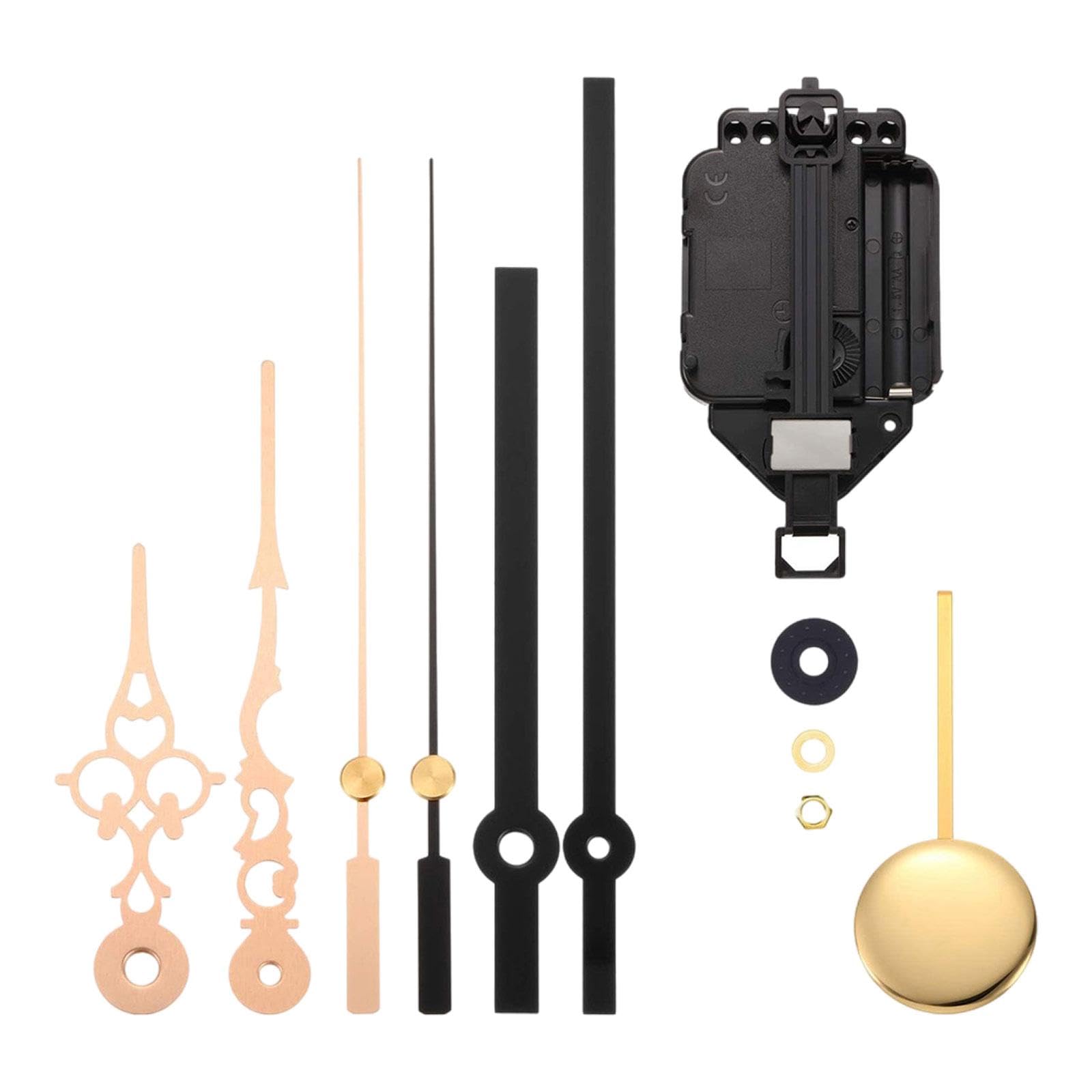 Pendulum Clock Movement Repair DIY Part Craft Clocks Home Pendulum Clock Kit Shaft 20mm-image-44