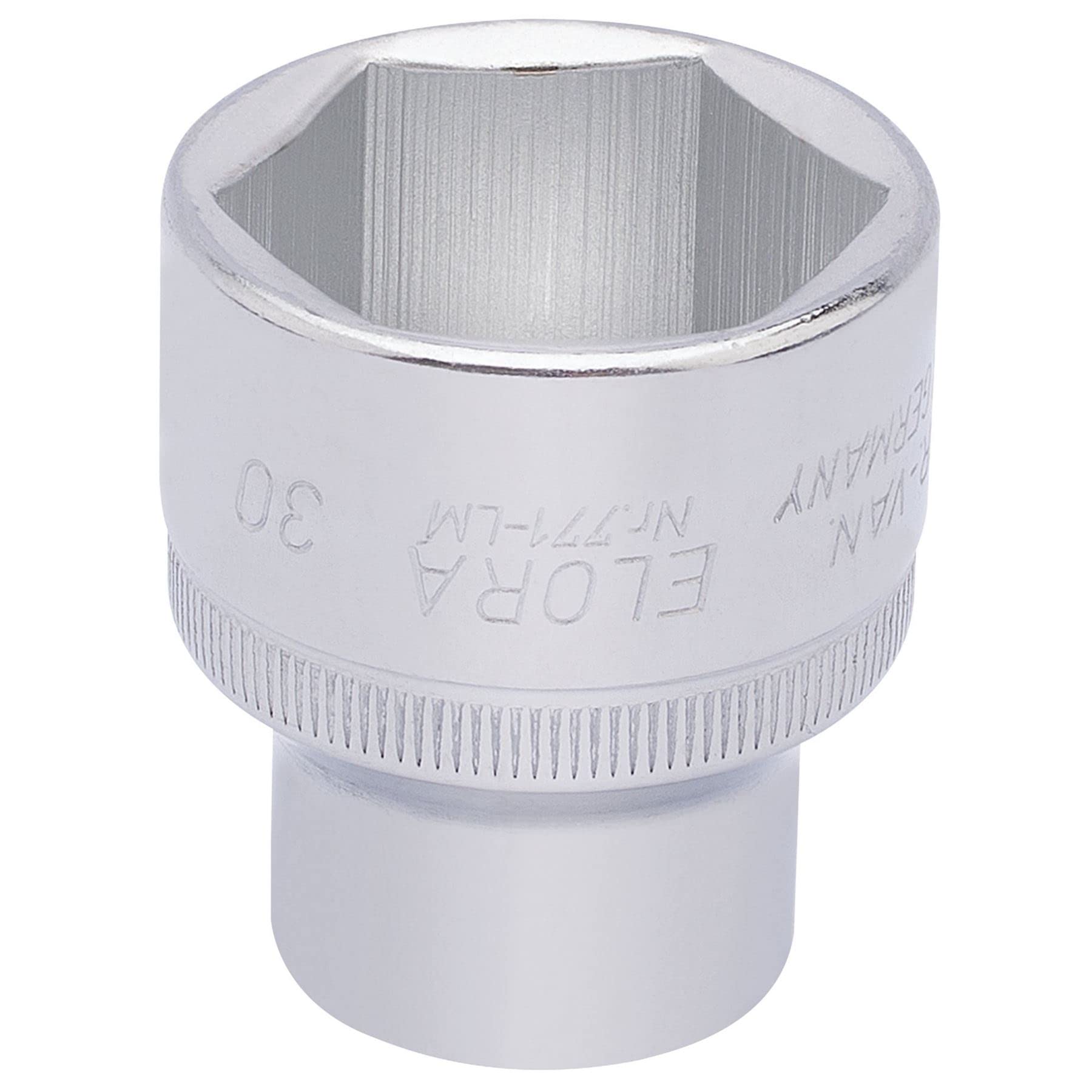 Draper 15320 Elora Hexagon Socket, 30mm Ø, 1/2" Square Drive