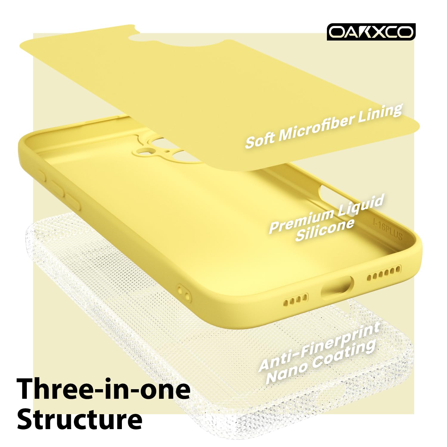 oakxco for iPhone 16 Pro Max Case Liquid Silicone, Soft Rubber Gel Elegant Aesthetic Basic Simple Cover, Cute Thin Slim TPU Matte Solid Color Plain Smooth Case for Women Girl, Light Pink — view 1063
