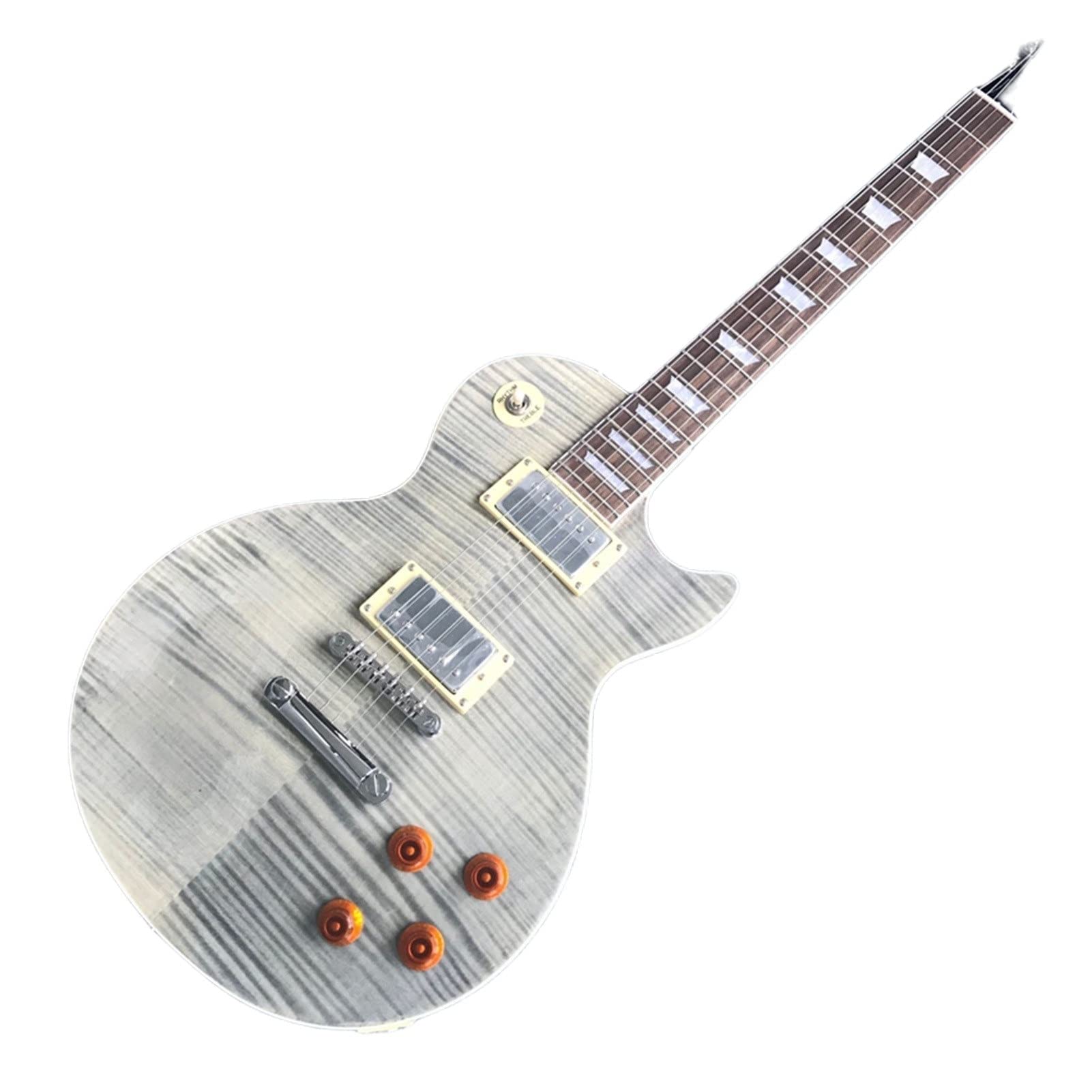 غيتار كهربائي موسيقى الجاز مع بدلة بيك اب الماهوجني لوحة إنتاج الكلاسيكية من 6 سلسلة غيتار كهربائي GZSZYA (Color : Guitar)