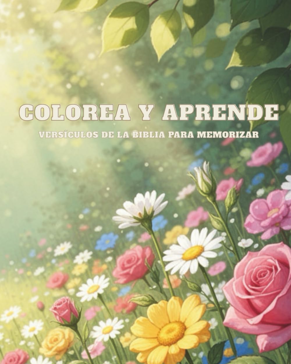Colorea y Aprende: Versículos de la Bíblia para Memorizar