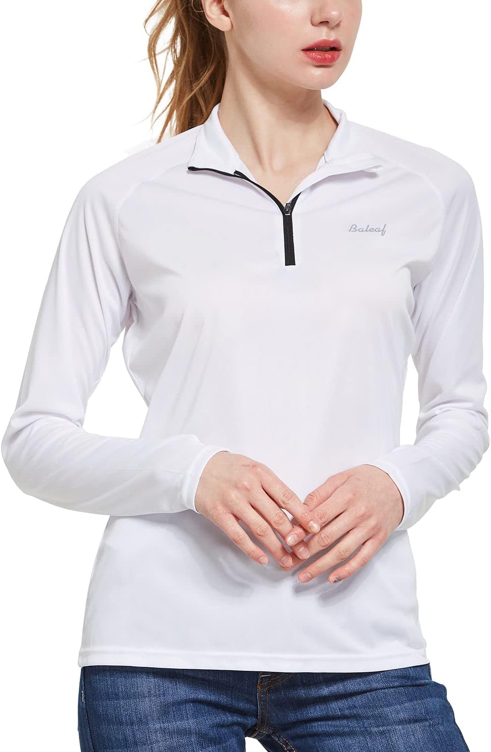 baleaf Women's UPF 50+ Sun Shirts Long Sleeve UV Protection Rash Guard Lightweight Quick Dry SPF Hiking Tops Outdoor