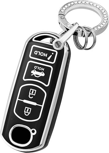 OFFCURVE Funda para llavero con llavero para Mazda, funda protectora para llavero Mazda 2 3 5 6 8 CX3 CX4 CX5 CX7 CX9 Atenza Axela MX5 Speed3 Miata disponible en Yaxa Guatemala