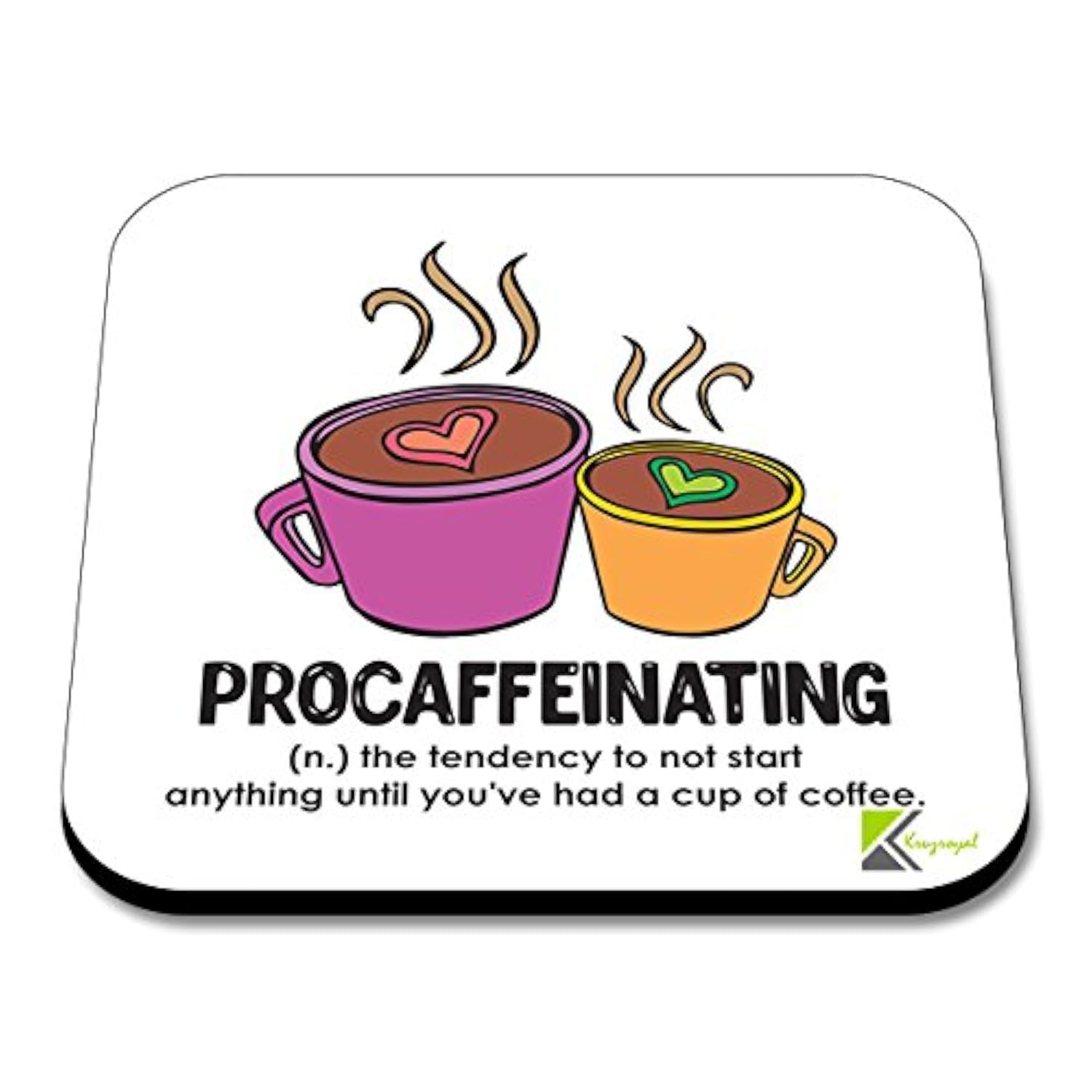 CS233 Defination Procaffeinatingnovelty Funny Coffee Tea