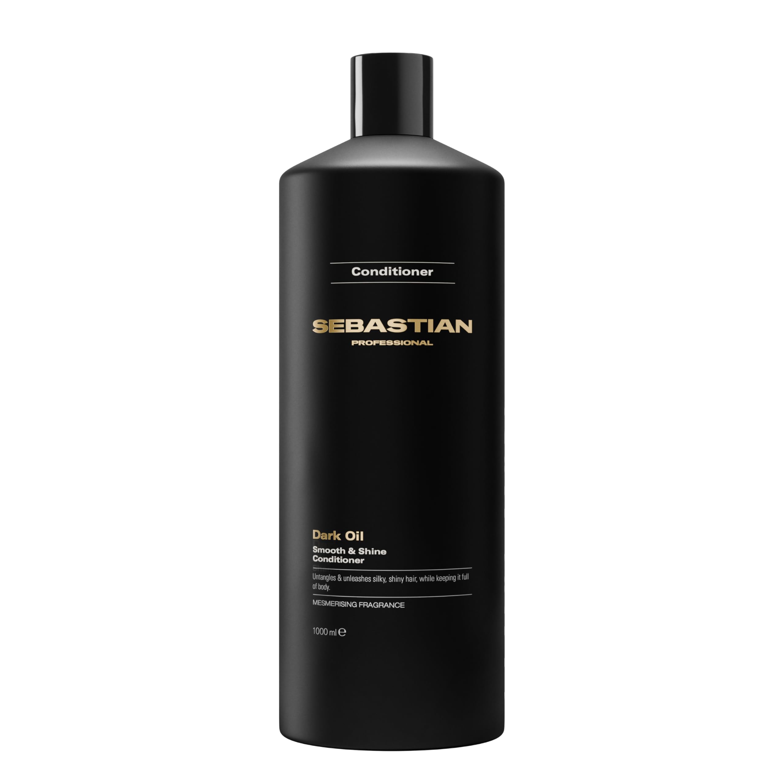 Sebastian Professional Dark Oil – Après-shampoing brillance et lissage professionnel, hydrate et discipline les cheveux