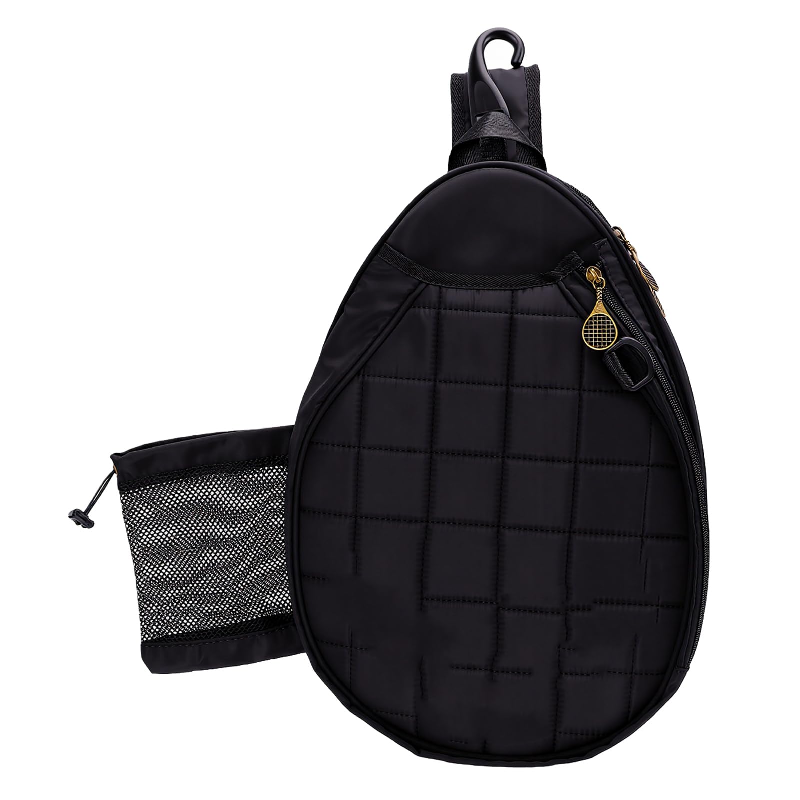 Bolsa para Raquetas de Tenis para Mujer, Bolsas Ligeras Pádel de Tenis con Bolsillos Malla, Bolsas para Raquetas de Gimnasio, Bolsa para Gimnasio para Cancha Fuera