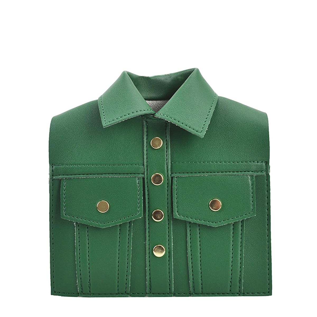 Newphoria P77 Women Green shirt style Sling PU Leather Shoulder Bag with Chain Strap (B0CLS7QQNP) Amazon Price History, Amazon Price Tracker