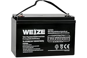 Weize Deep Cycle AGM 12v 100ah: Reliable Power for Your Needs