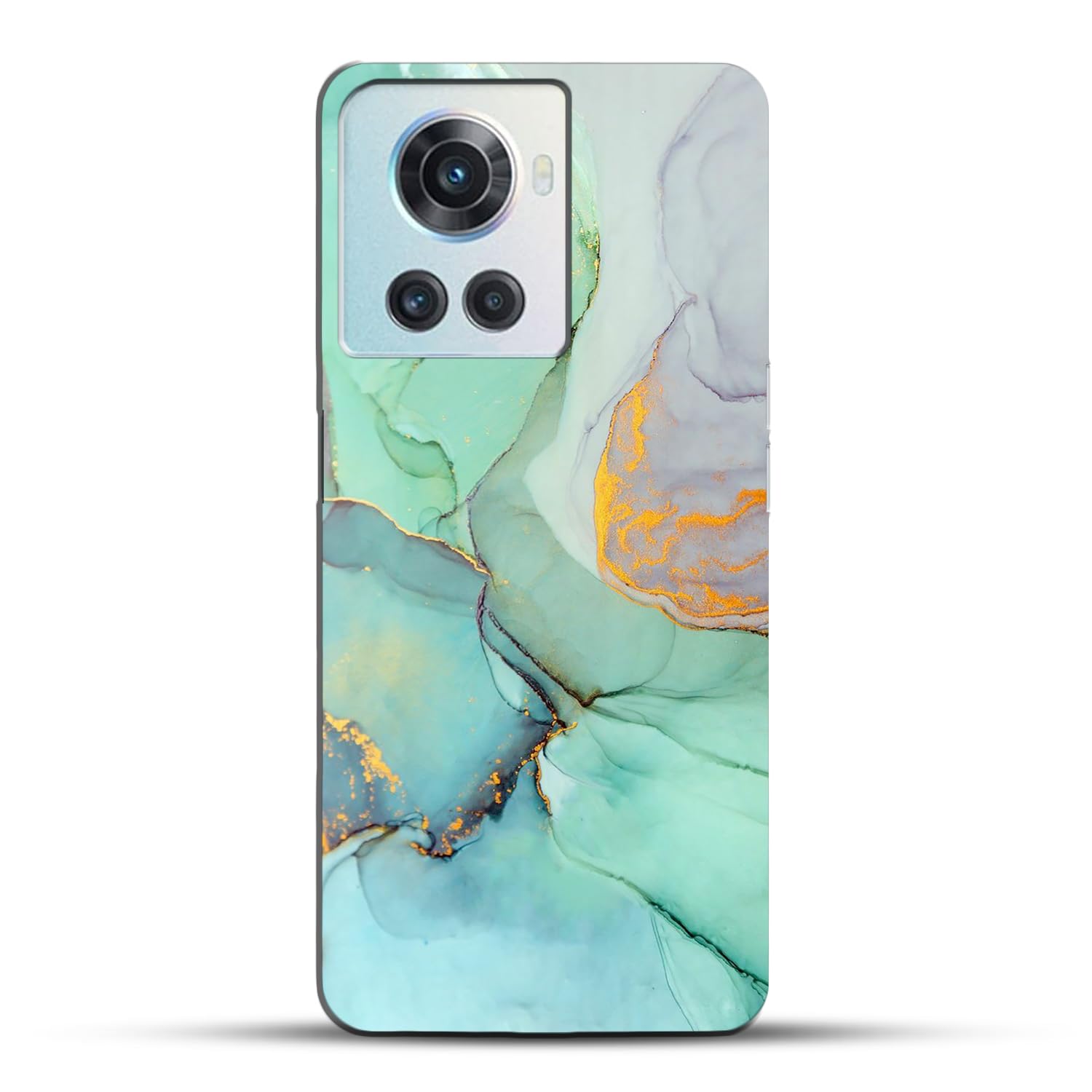 COLORflow Polycarbonate Oneplus 10R 5G Back Cover|Green Marble|Designer Printed Hard Case Bumper Back Cover For Oneplus 10R 5G (B0BQC87FHH) Amazon Price History, Amazon Price Tracker