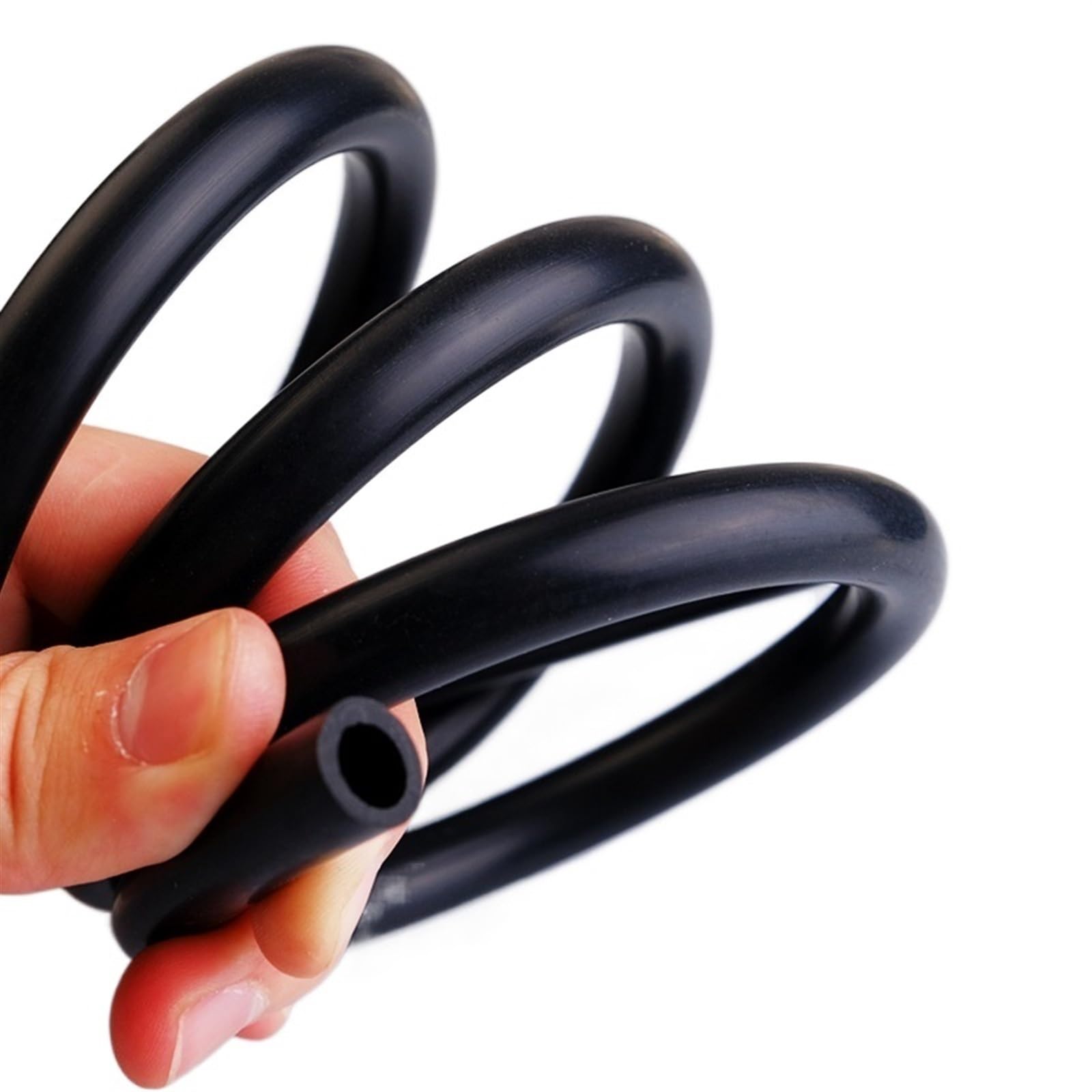 drain hose Black Silicone Tube ID 2mm to 38mm And OD 4mm to 44mm Rubber Hose Flexible Soft Pipe For Aquarium Air Pump 1 meter water pump(Size:5x7mm)