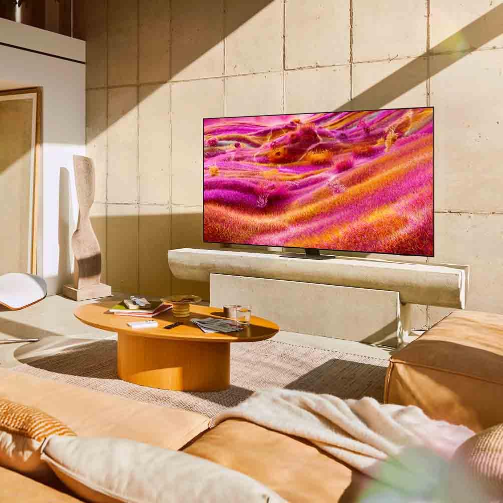 Samsung Smart TV 55'' QE55QN94FATXZT Neo QLED 4K Mini LED, NQ4 AI Gen3 Processor, 4K AI Upscaling Pro, Glare Free, Motion Xcelerator 165Hz, Dolby Atmos & OTS+, NeoSlim Design, 2025