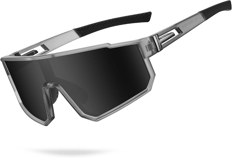 Youth Baseball Sunglasses, Kids Polarized Sports Sunglasses,UV400 Protection Glasses for Boys Girls Softball Cycling