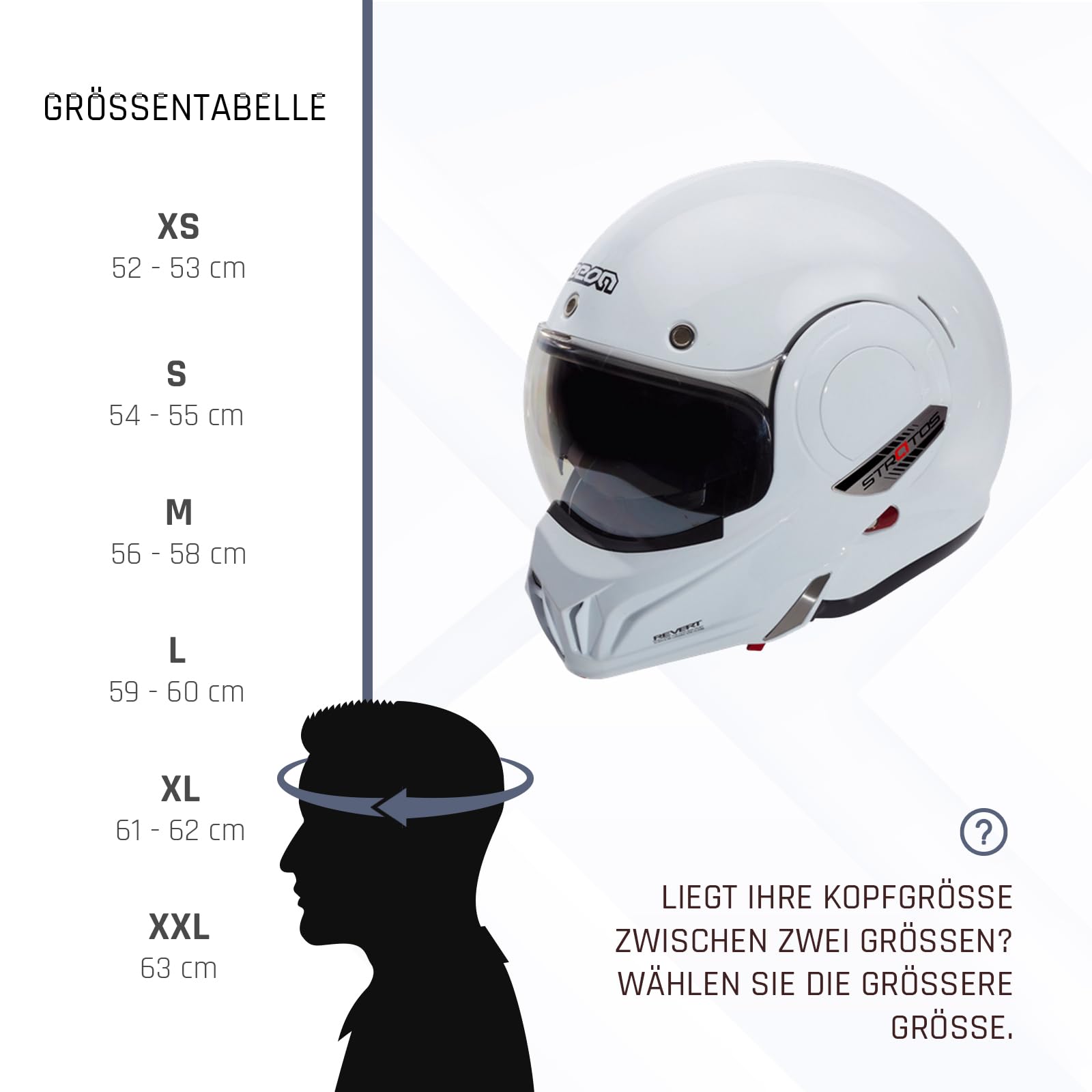 BEON Stratos Motorradhelm - Systemhelm Klapphelme mit Visier und Sonnenblende - Rollerhelm Sonnenblende - Motorrad Helm Damen & Herren - Integralhelm 180° Klappbar - Anti-Kratz-Visier - S