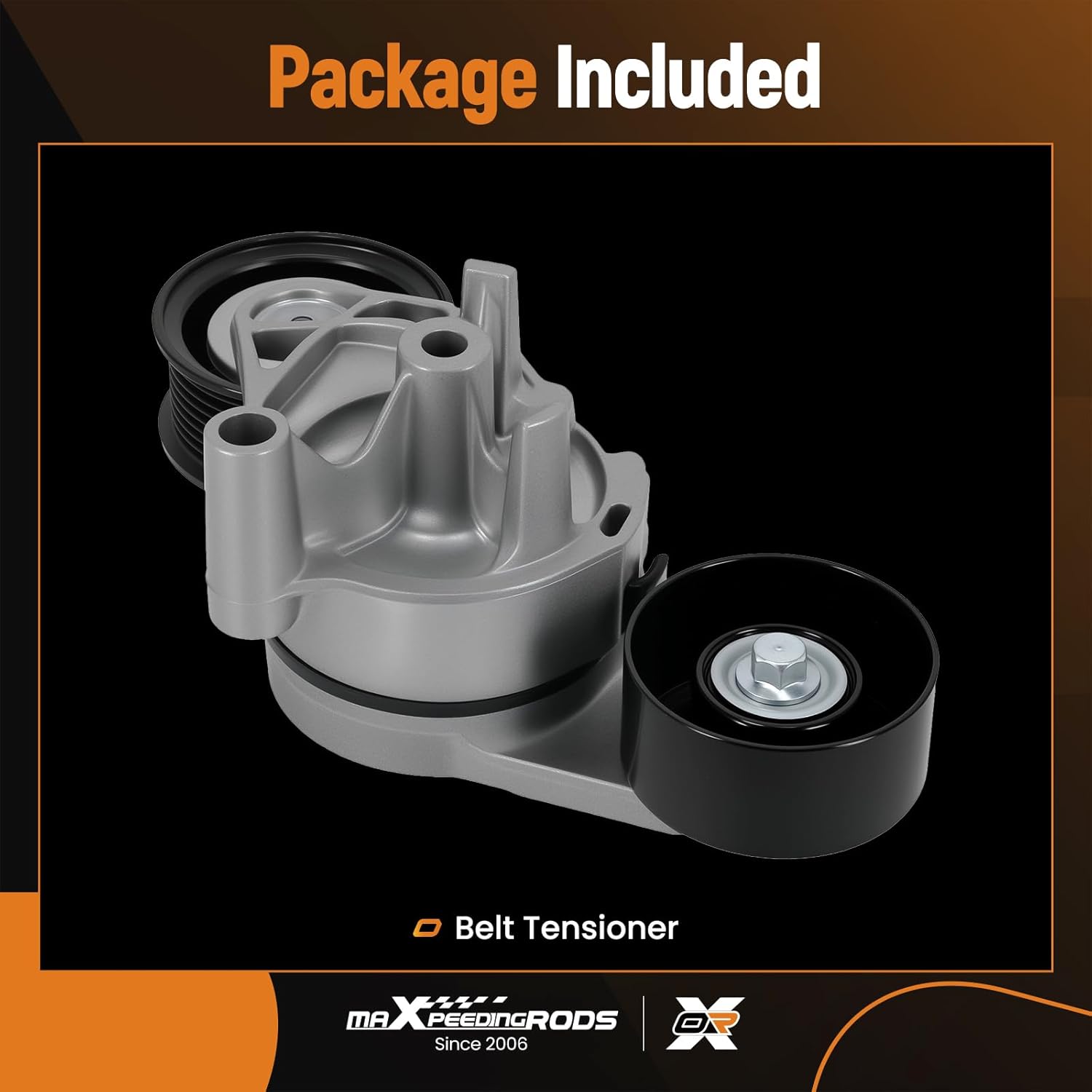 maXpeedingrods Belt Tensioner Assembly for Ford F-250 F-350 Super Duty 2003-2007 Excursion 2003-2005 E-350 E-450 Super Duty 2004-2010 International CXT RXT MXT 2005-2009 4.5L 6.0L