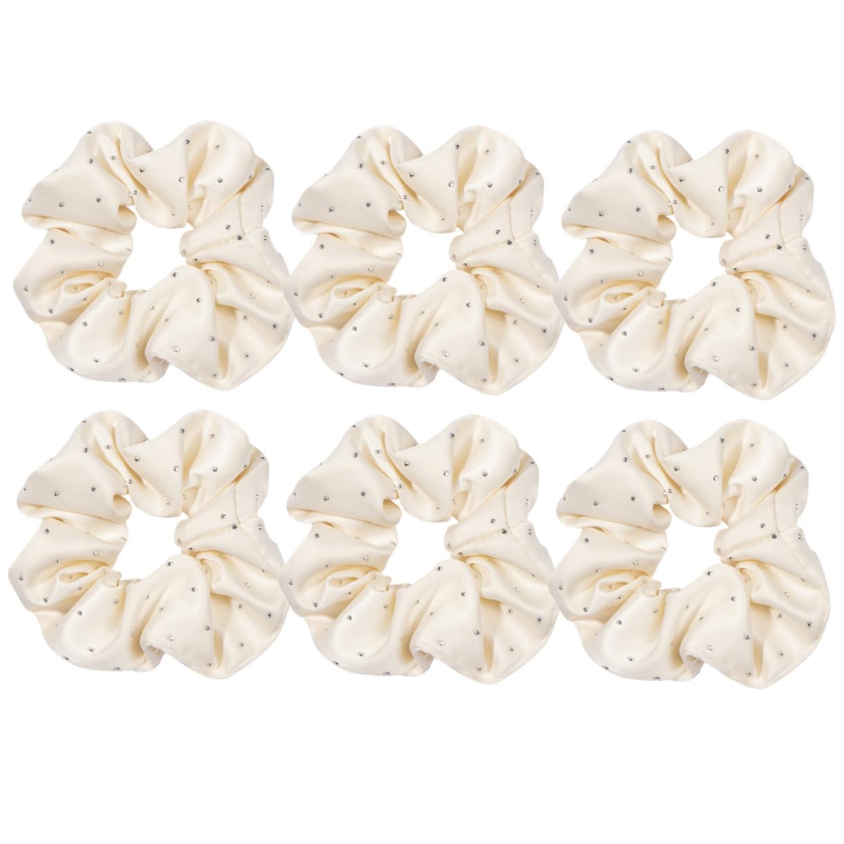 FOMIYES 24piezas Coleteros De Adorno De Rhinestone Para Mujeres y Niñas Gomas Para Cabello Elásticas Para Peinados Elegantes y Actividades Deportivas