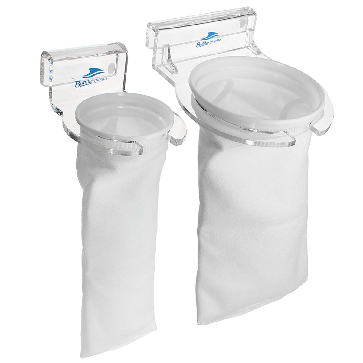FBITE Bubble Magus Sump Marine Fish Aquarium Filter Socks Bag Bracket with Holder Set - 7 Inch (Size : 4 Inch)