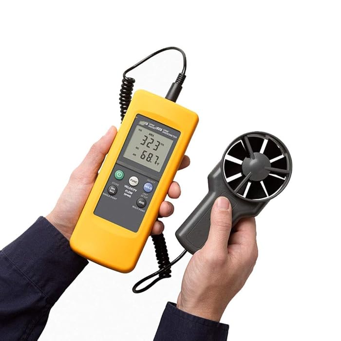 Buy Nuokix Anemometers, Air Velocity Meter Hot Wire Anemometer