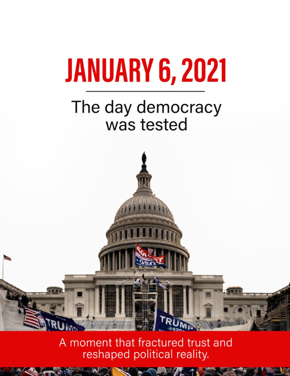 January 6, 2021: The Day Democracy Was Tested. A moment that fractured trust and reshaped political reality