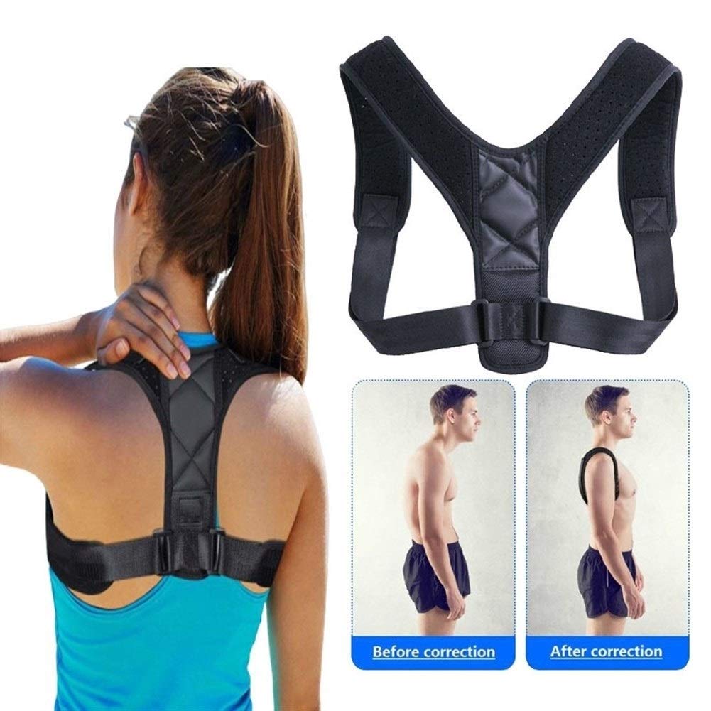 姿勢矯正装置 バックブレース 女性と男性のための脊椎サポート 調整