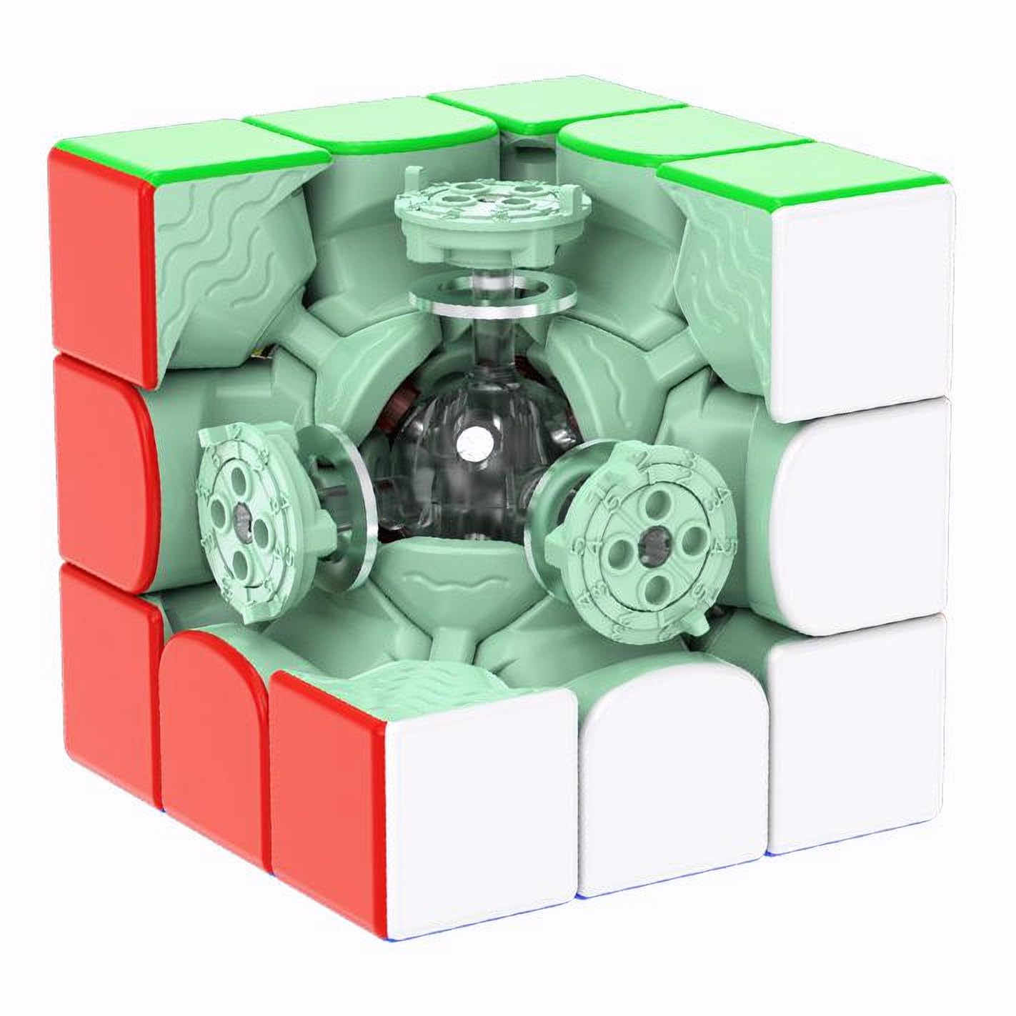 Amazon | DaYan ZhanChi V5 M Fancy ステッカーレス 磁石の反発力を用
