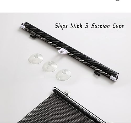 Miniatura 5 de Persianas enrollables opacas sin taladrar, persianas enrollables portátiles con ventosas, no requiere perforación, ventana de balcón, pantalla de