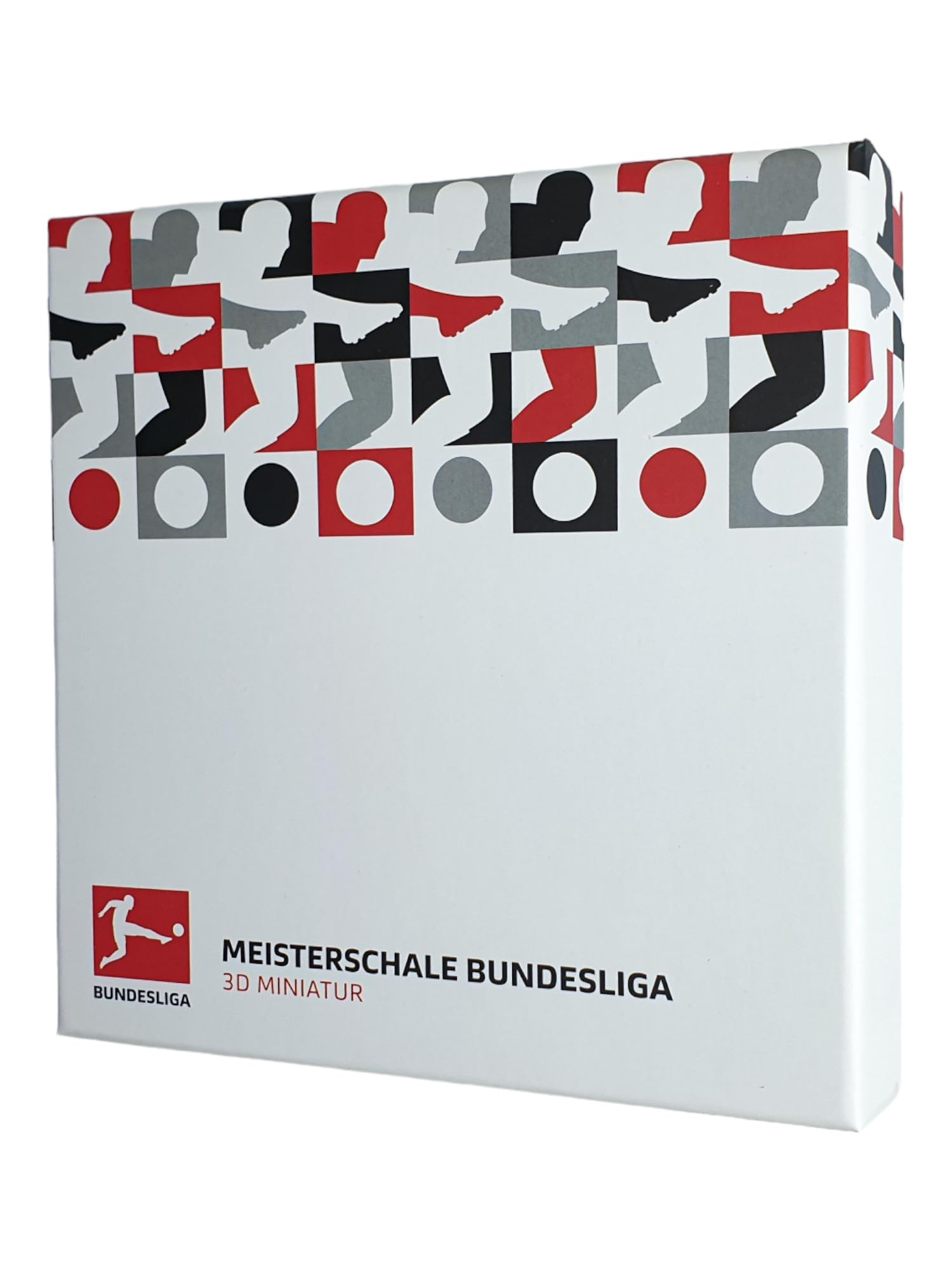Trophäe 150 mm in Acrylplatten - 3D Nachbildung der DFL Meisterschale Bundesliga | 150 mm Acryl | Verpackt in Geschenkbox