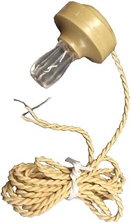 Piezoelectric Earphone High Impedance Ceramic Earpiece Bare Wire Leads Transistor Crystal Radios & DIY Make Electronics Projects 20,000 (20k) Ohm Sensitivity Vintage Classic Style Piezo Electric