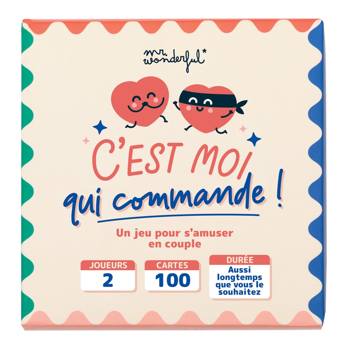 Mr. Wonderful Card Game, Multicolored, Estandar