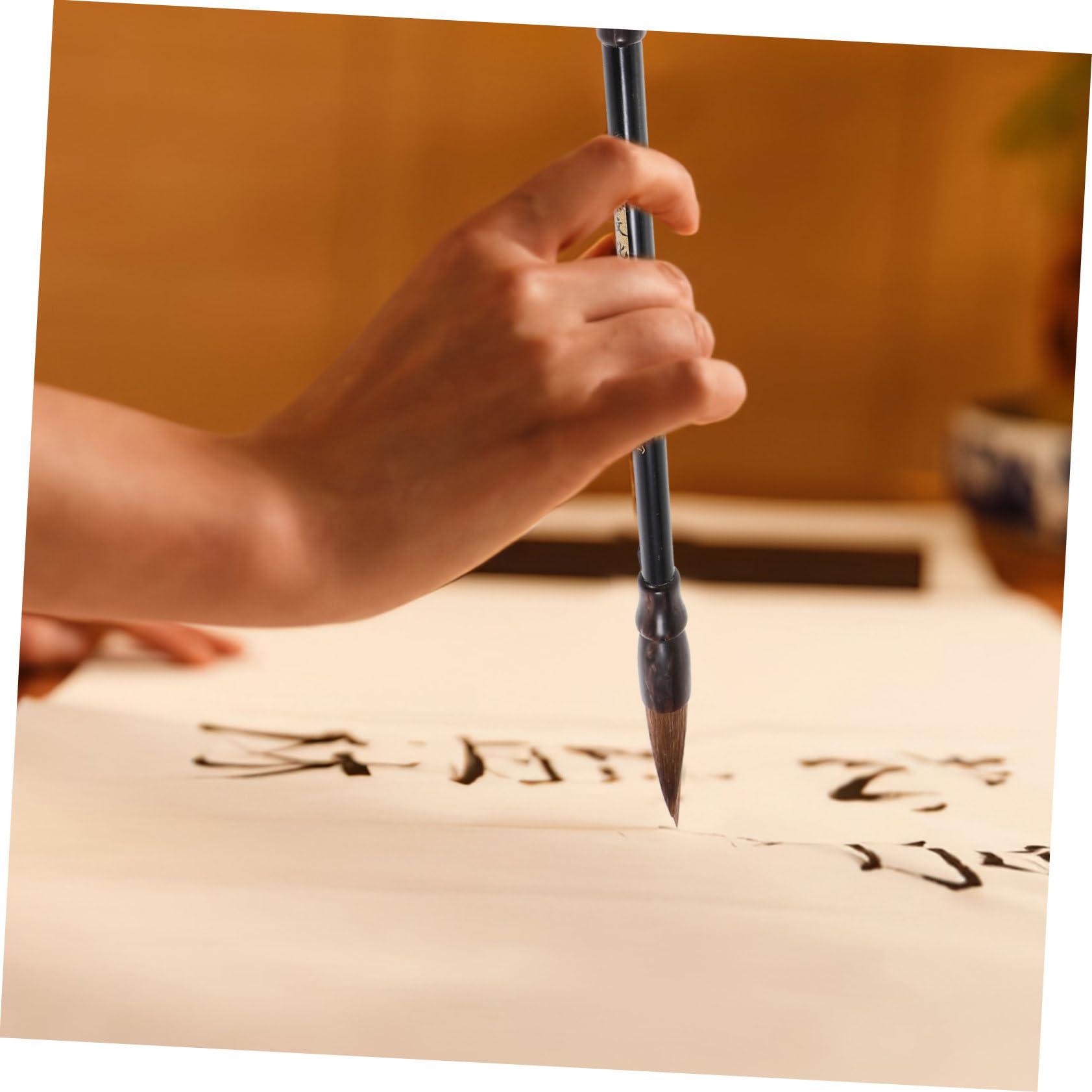 HOMSFOU 3 Pezzi Pennello Per Scrittura A Mano Pennello Per Calligrafia Per Scrittura Per Calligrafia Cinese Per ia Cinese Penna Per ia