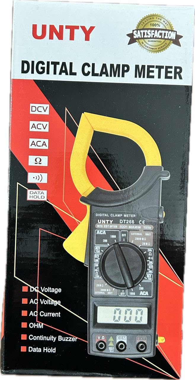 KaaShri, Digital AC Clamp Meter AC/DC Voltage AC Current Resistance Tester (B0CST3QCFD) Amazon Price History, Amazon Price Tracker