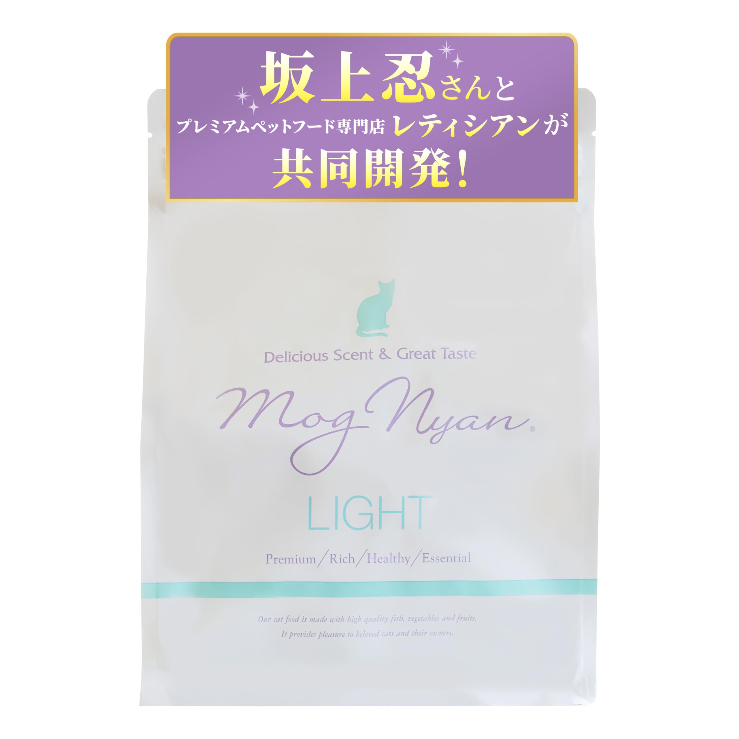 Amazon | モグニャン キャットフード ライト (1.5kg) 全猫種 1歳