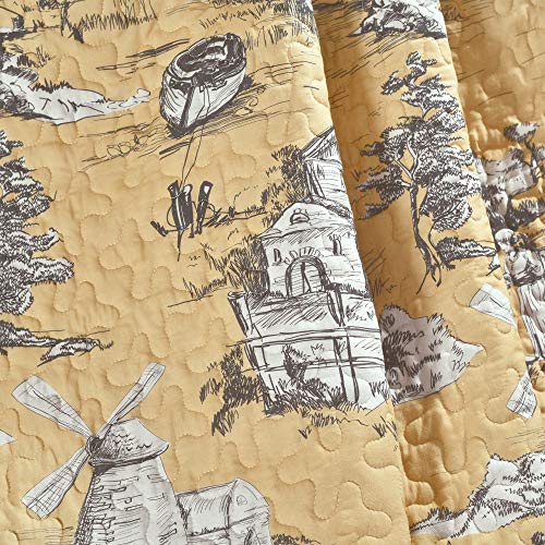 Couverture réversible coton tradition française finitions premium