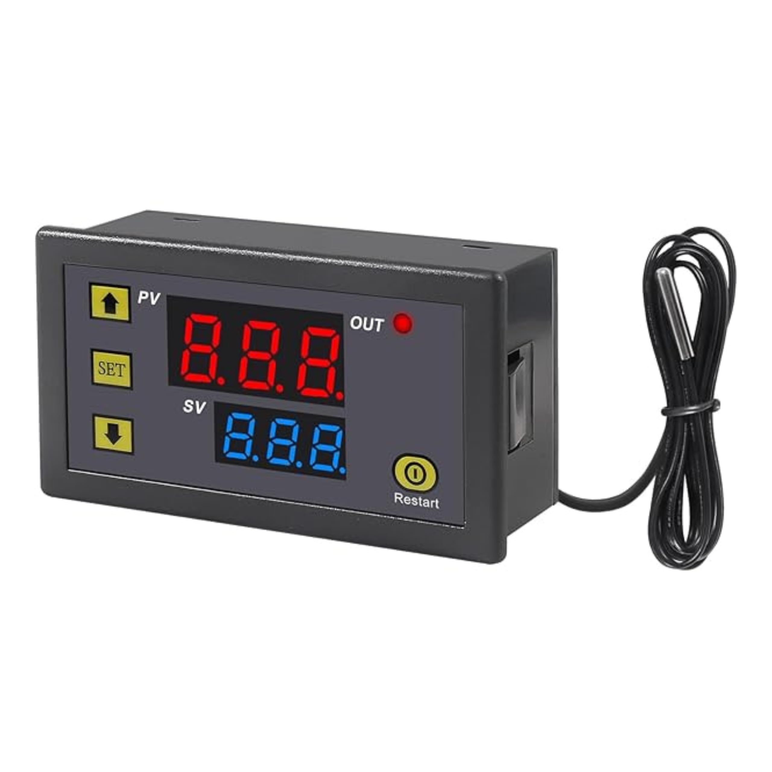 Hexonix W3230 DC 12V Digital Temperature Controller Module 20A Thermostat with LED Display and Sensor for Automation, Cooling and Heating Control-image-39