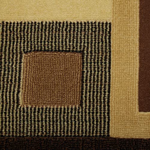 Home Dynamix Catalina_1Ft9Inx6Ft9In_ Area Rugs, 1'9"X6'9" Rectangle, Black/Brown #TOP2