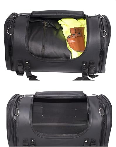 Miniatura 3 de GARGOYLE BELLS Bolsa de herramientas para motocicleta, bolsa universal para horquilla de motocicleta, alforjas, bolsa de herramientas de