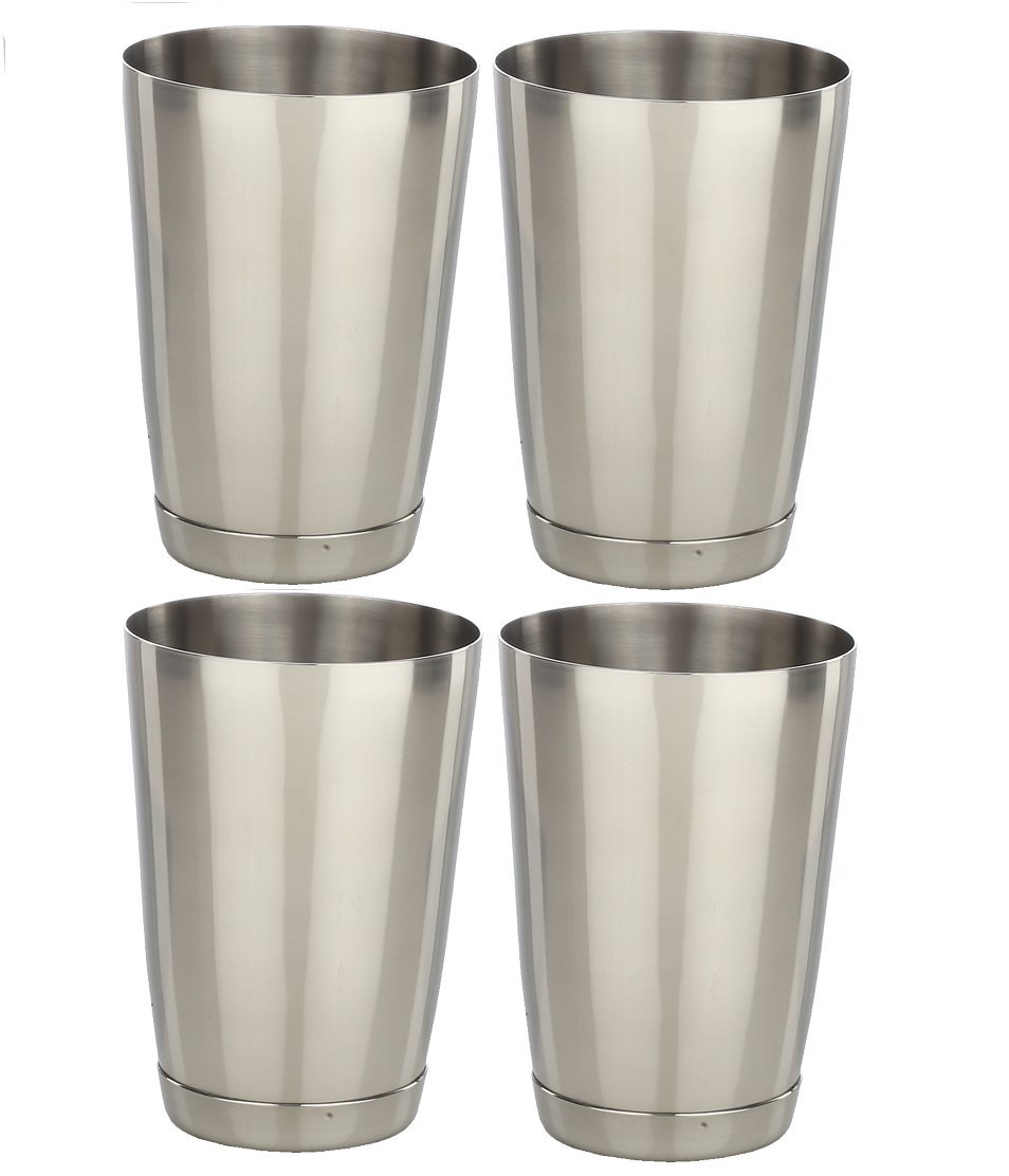 Dynore Set of 4 Classy mocktail/lassi Glasses Medium 540 ml Each
