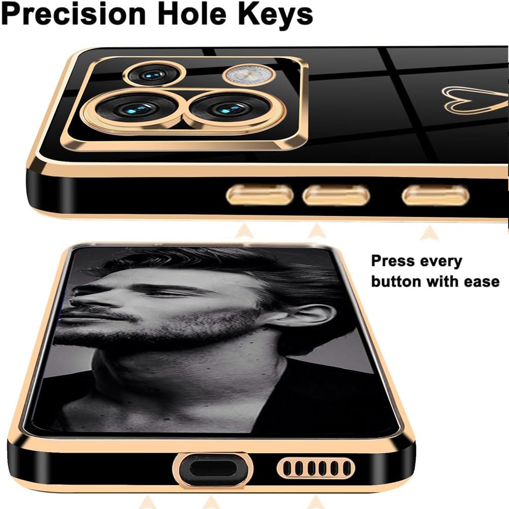Cover Per Xiaomi Redmi Note 13 Pro 5G - Custodia Ultra Sottile Con Placcatura Phnom Penh - Protezione Fotocamera - Design Elegante