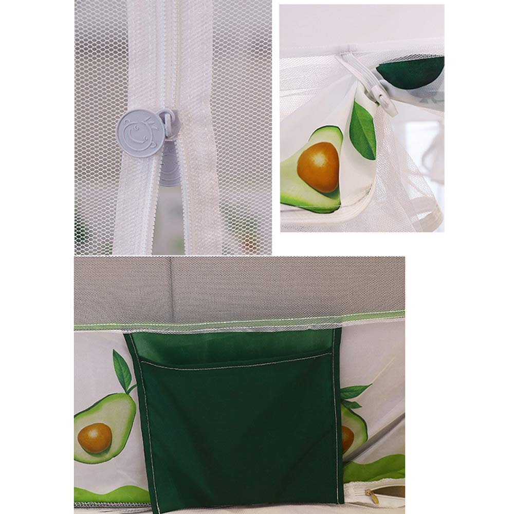 Tente de lit, moustiquaire Anti-moustiques - Tente de Camping Portable King Size à déploiement instantané avec moustiquaire pour Lits Jumeaux, Doubles et Queen - Protection et conf