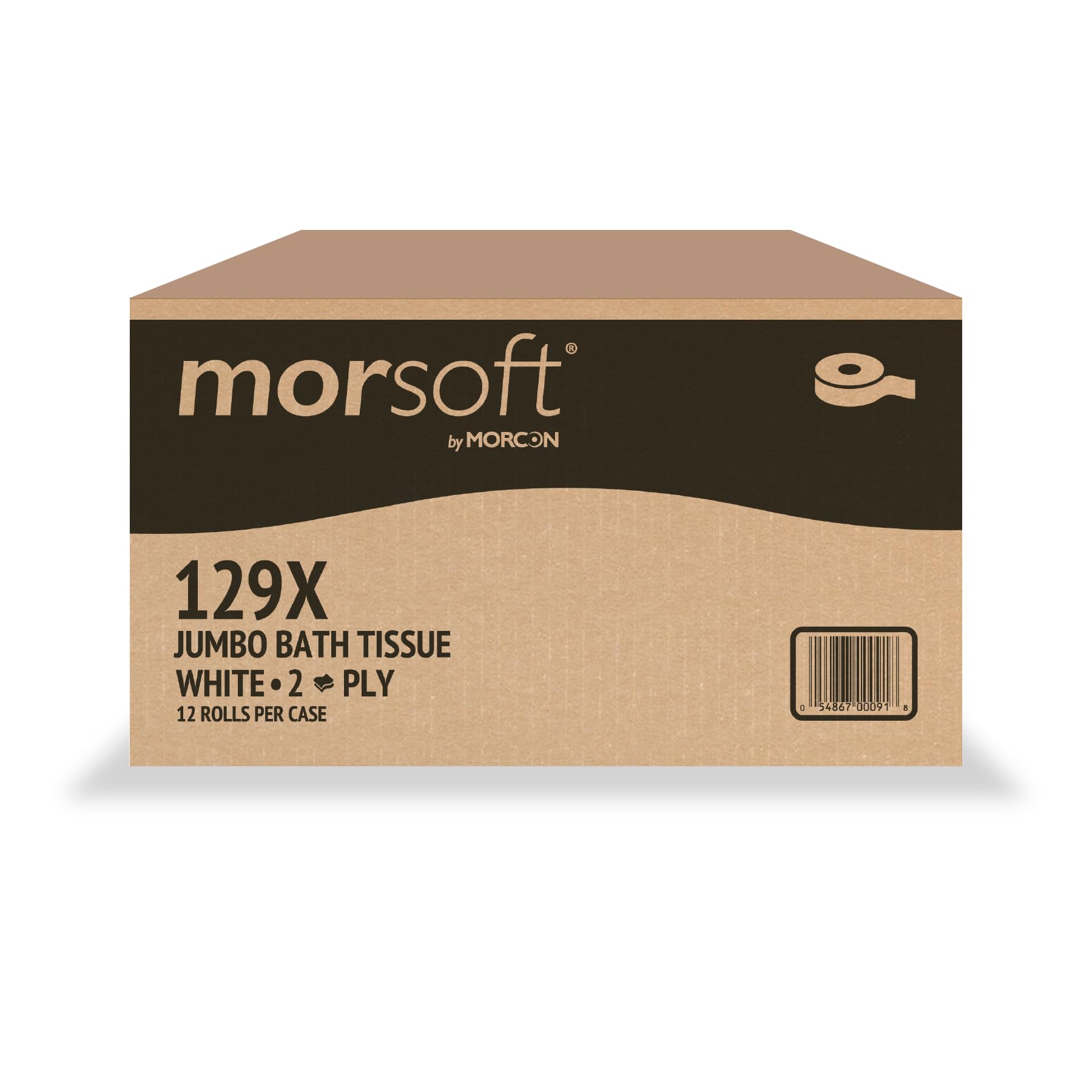 Amazon.com: Morsoft by Morcon Jumbo Toilet Paper Rolls, 12 Rolls