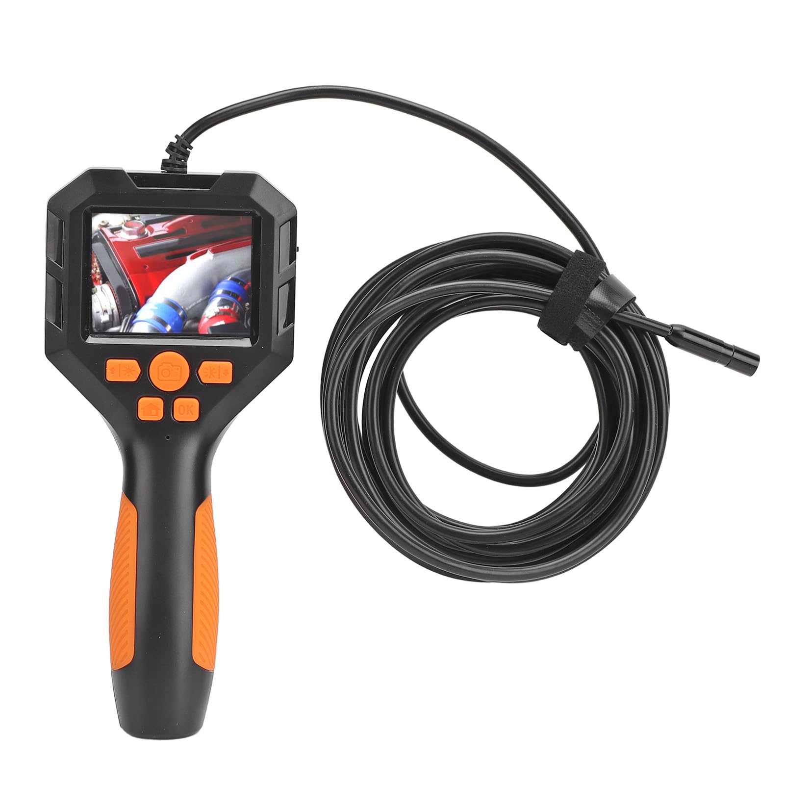 Cámara endoscópica Industrial, Pantalla IPS de 2,8 Pulgadas, Lente IP68 de 2 MP