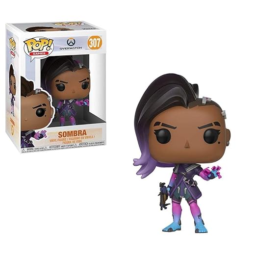 Sale Funko Pop Games: Overwatch-Sombra, Multicolor